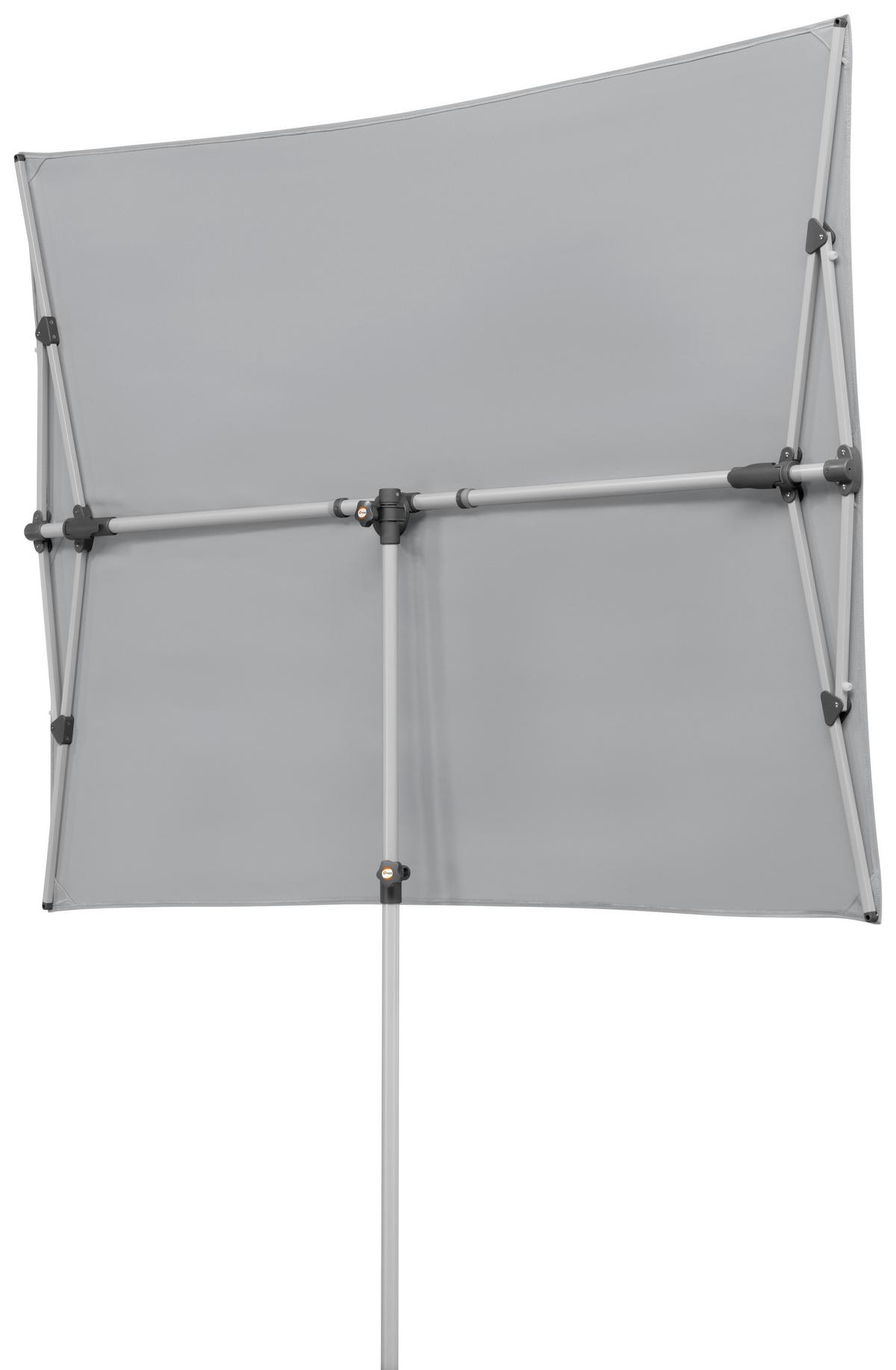 Ampelschirm Novara Bxhxt: 190x188x140 Cm Hellgrau - Anthrazit/Hellgrau, Basics, Textil/Metall (190/188/140cm) - Schneider