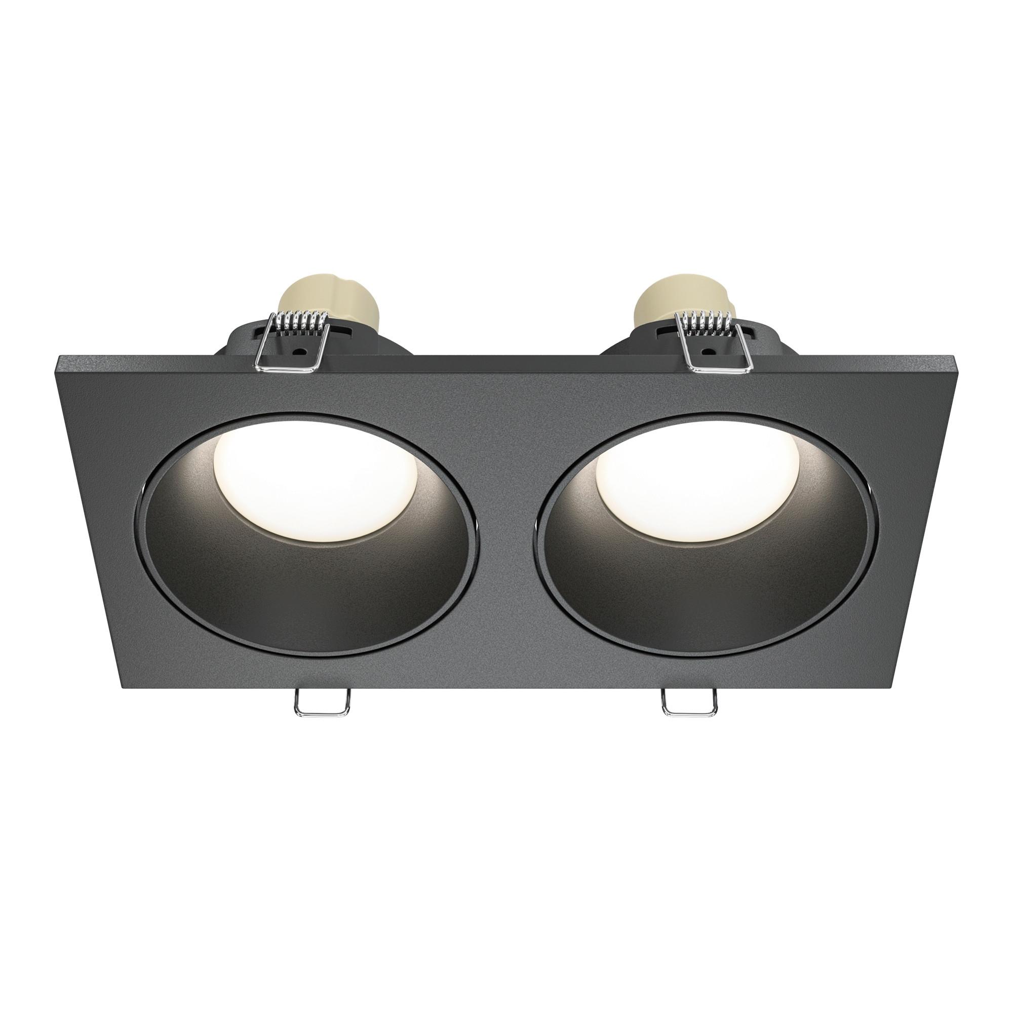 DECKENLEUCHTE ZOOM - Schwarz, Trend, Metall (17/9/3,6cm) - MAYTONI
