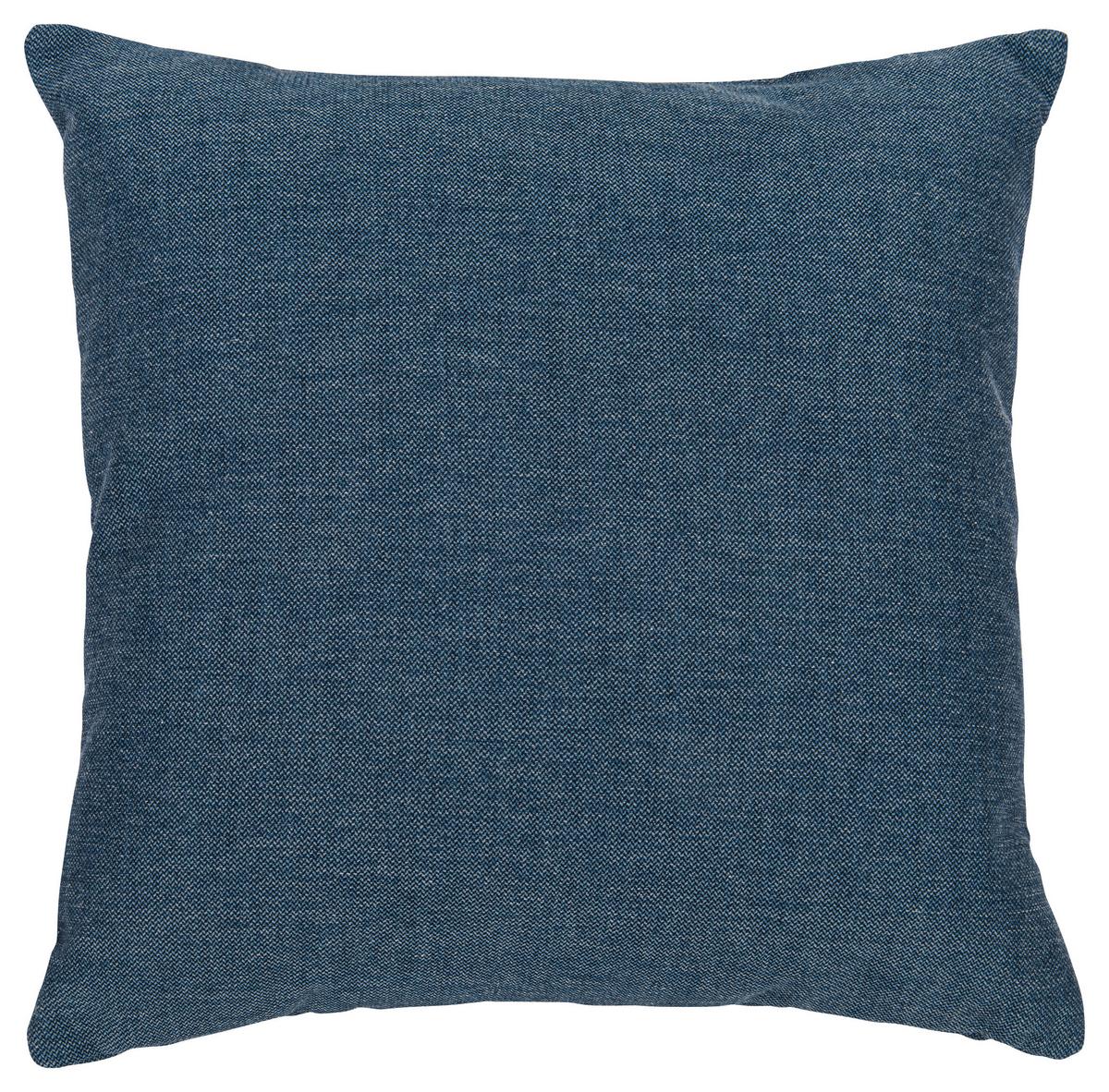 Zierkissen Luna 43x43 Cm Polyester Multicolor - Blau/Salbeigrün, MODERN, Textil (43/43cm) - Luca Bessoni