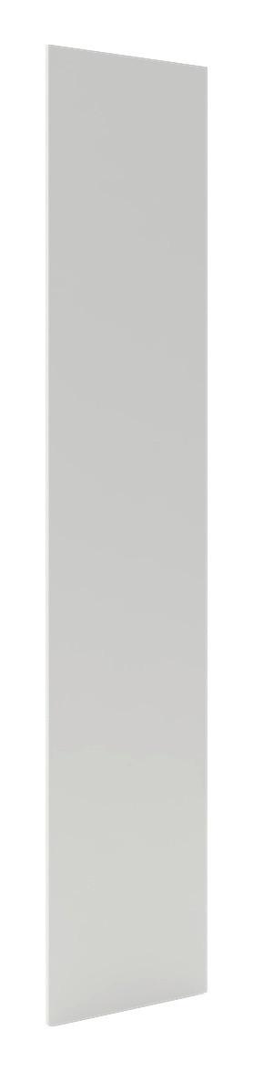 Schranktür Unit B: 45 cm Normalhöhe Weiß - Weiß, MODERN, Holzwerkstoff (45,3/202,6/1,8cm) - Ondega