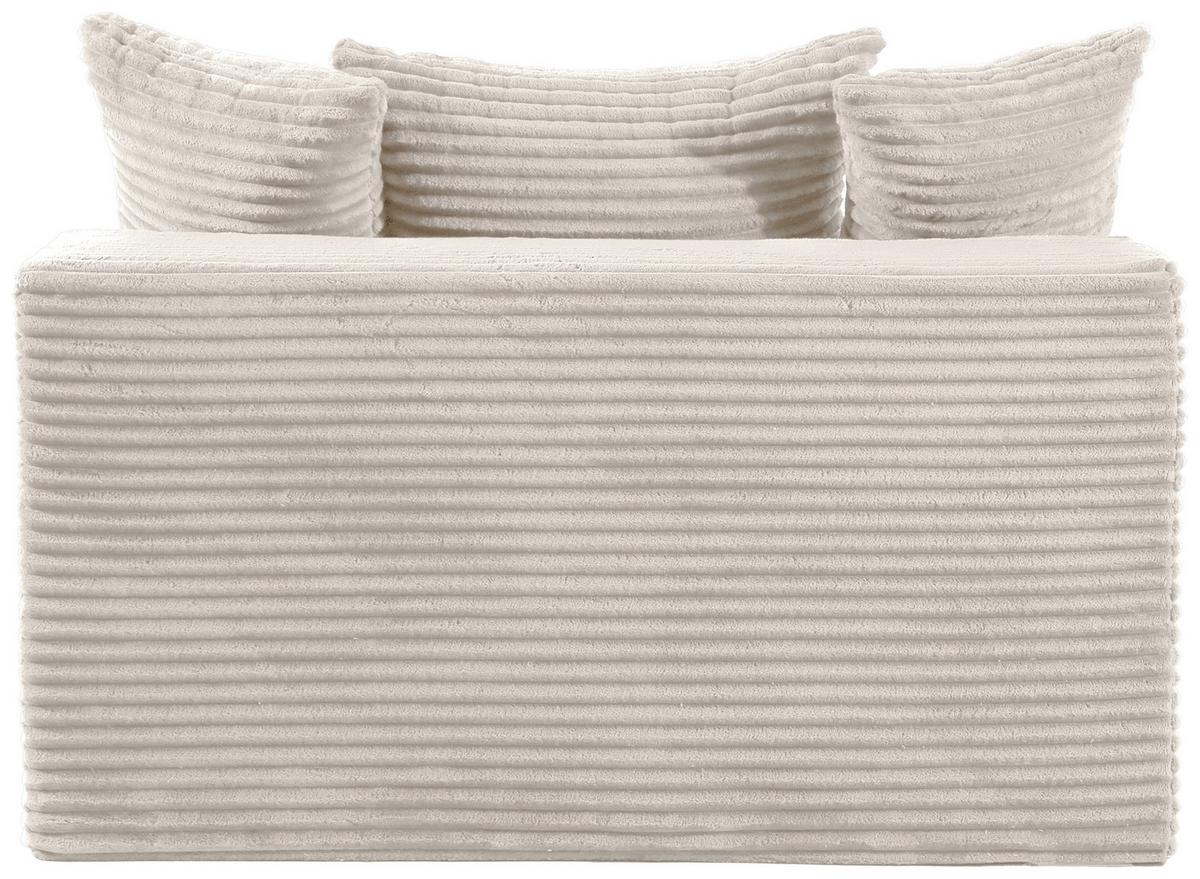 Bigsofa Lunaris Beige B: 125 Cm - Beige, Design, Textil (125/63/170cm) - P & B