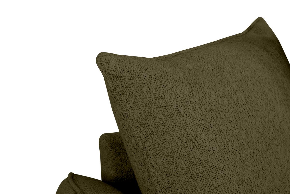 Ecksofa Costo Olivgrün S: 254 cm - Olivgrün, Design, Textil (254/160cm) - MID.YOU