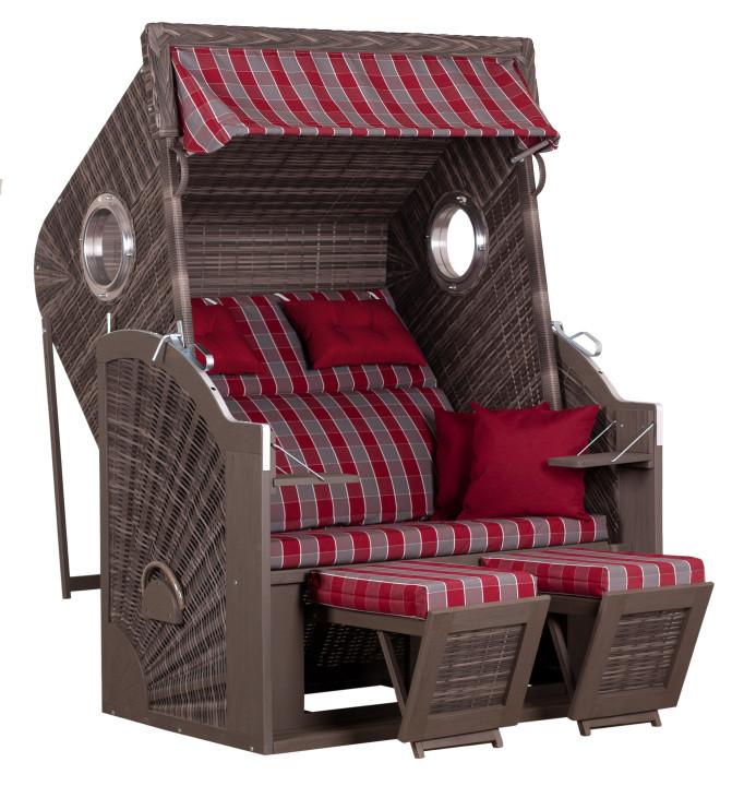 Strandkorb Devries Pure®cliff XL Sun472