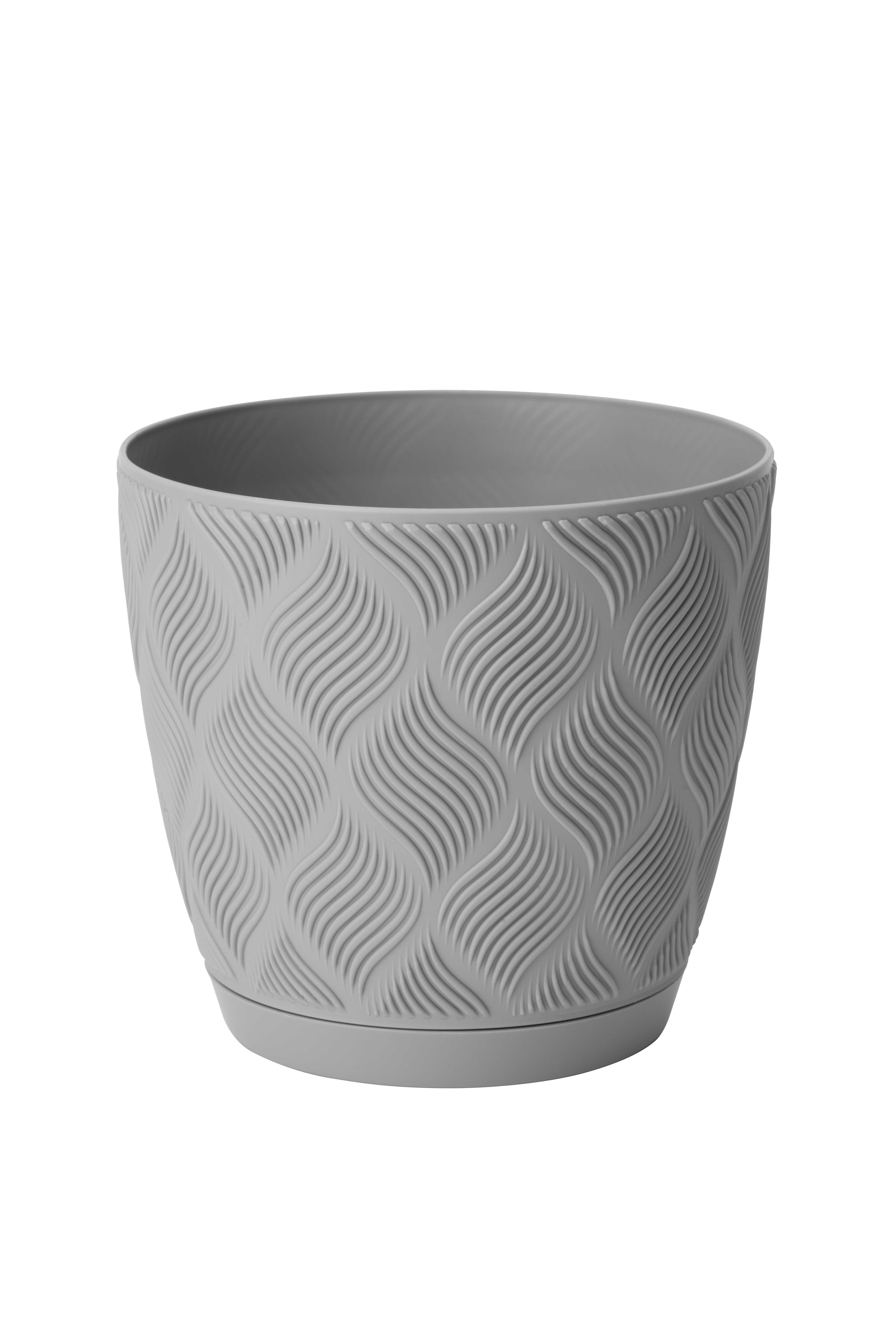 Obal na kvetináč GROW COMPLETE ECO 13 - sivá, Konventionell, plast (12,8/11,1cm) - Mömax