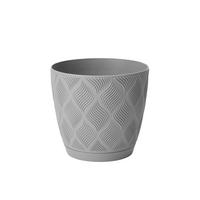 Obal na květináč GROW COMPLETE ECO 13 - šedá, Konvenční, plast (12,8/11,1cm) - Mömax