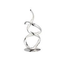 LED-Tischleuchte Eu9218cc - Chromfarben, Design, Glas/Metall (18.5/39.5cm)