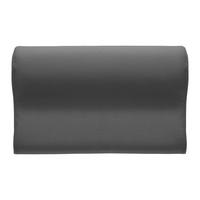 Potah na anatomický polštář Felipe, 48/30/11cm, antracit. - antracitová, textil (48/11/30cm) - Modern Living