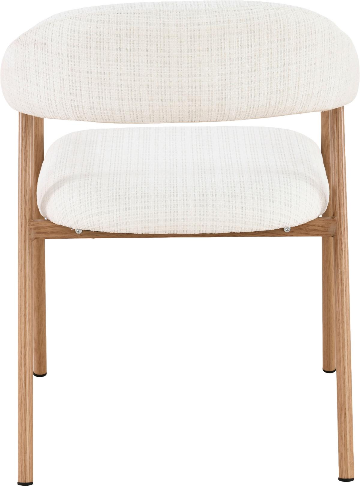 STOLIČKA S PODRÚČKAMI SILKE - farba duba/béžová, Modern, kov/drevo (57/78/60cm) - Mömax