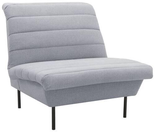 Sessel Looks Ix - Schwarz/Grau, Design, Textil (92/92/103cm) - LOOKS by W.Joop