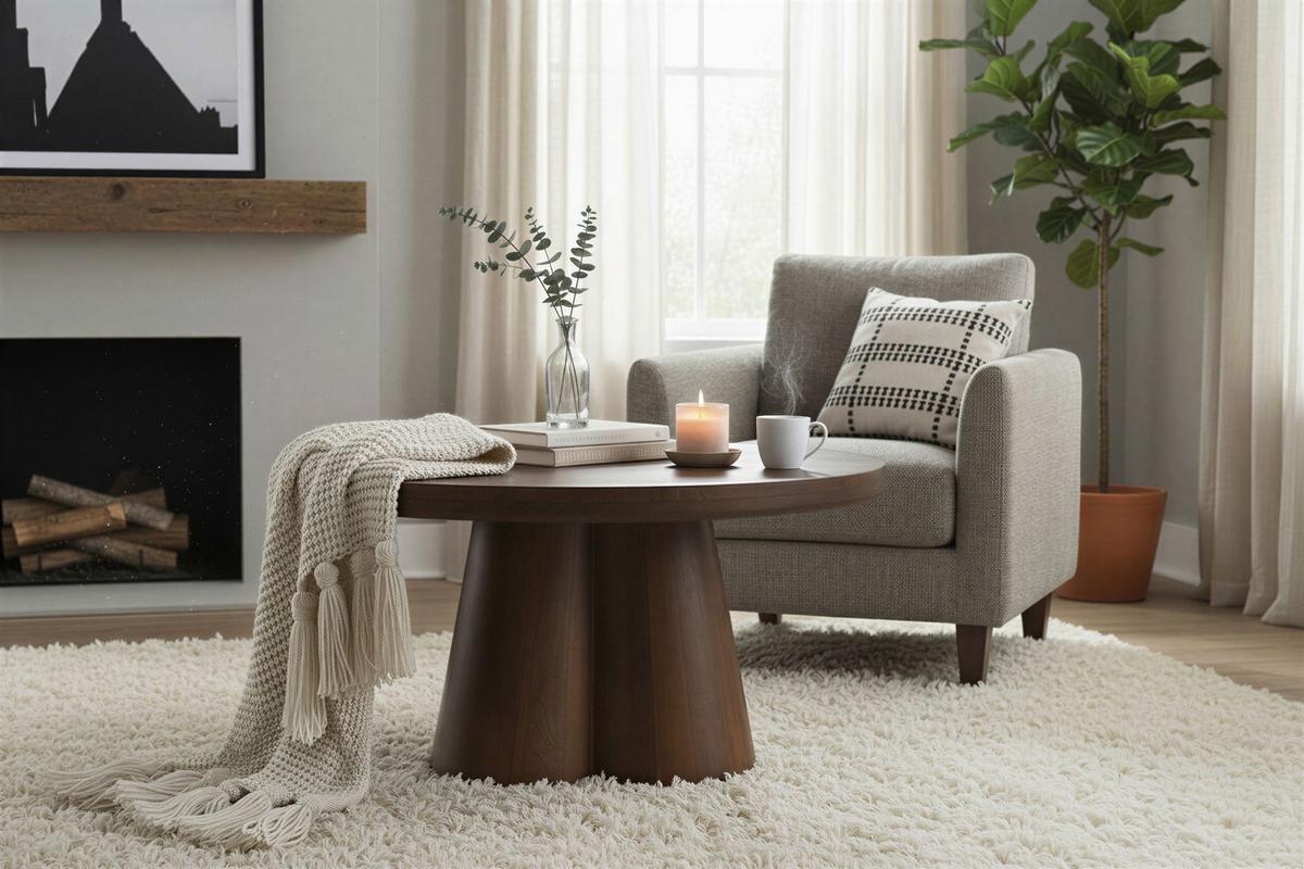 COUCHTISCH Mangoholz B: 80cm - Braun, Design, Holz (80/40/80cm) - MID.YOU