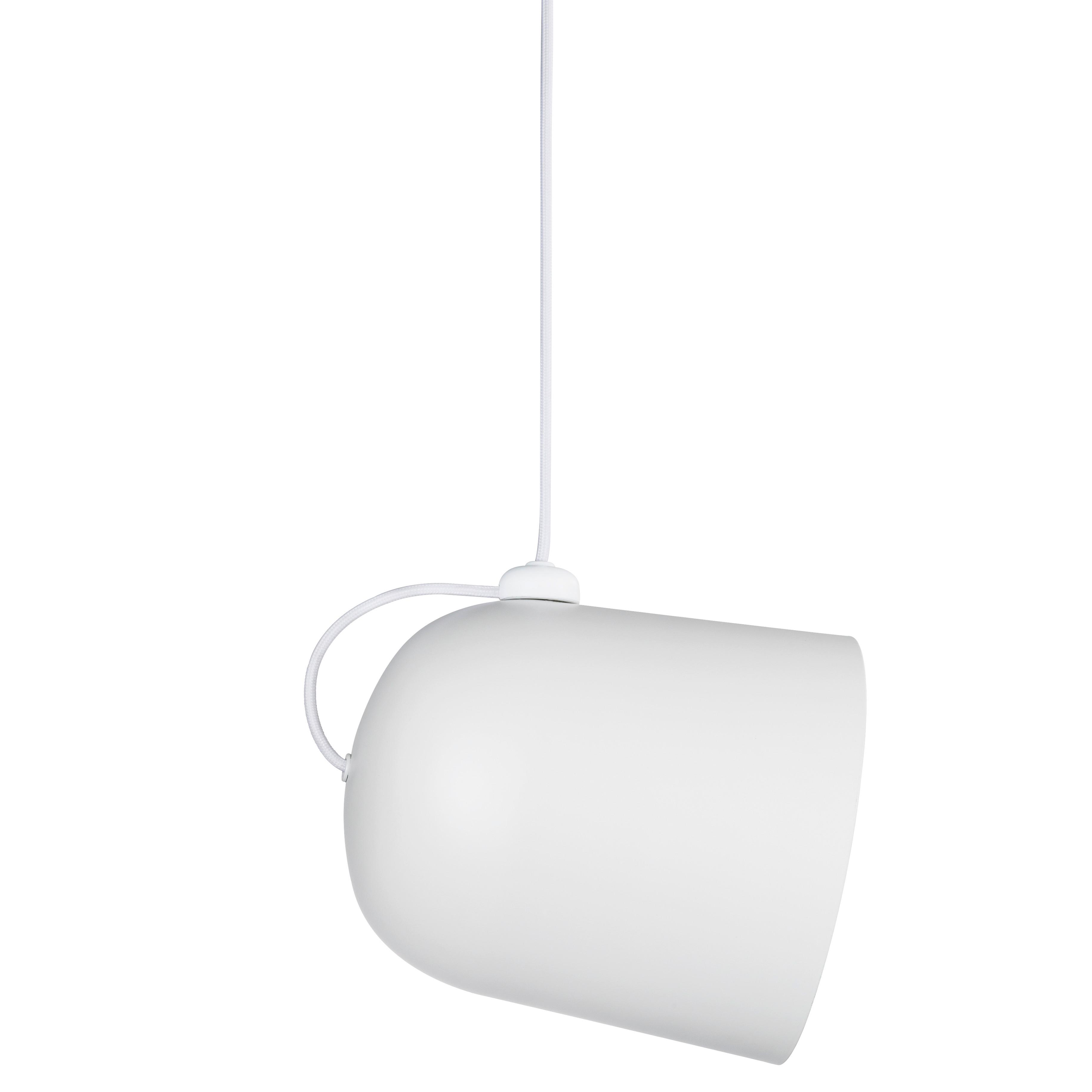 Hängeleuchte Angle Weiß D: 21 cm - Weiß, Design, Metall (21/32cm) - Nordlux