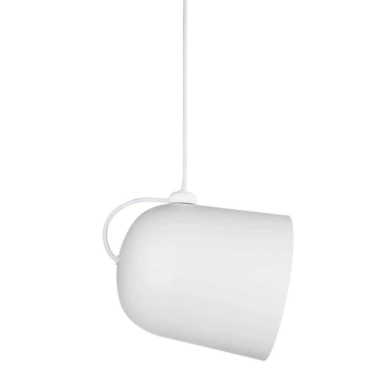 Hängeleuchte Angle Weiß D: 21 cm - Weiß, Design, Metall (21/32cm) - Nordlux