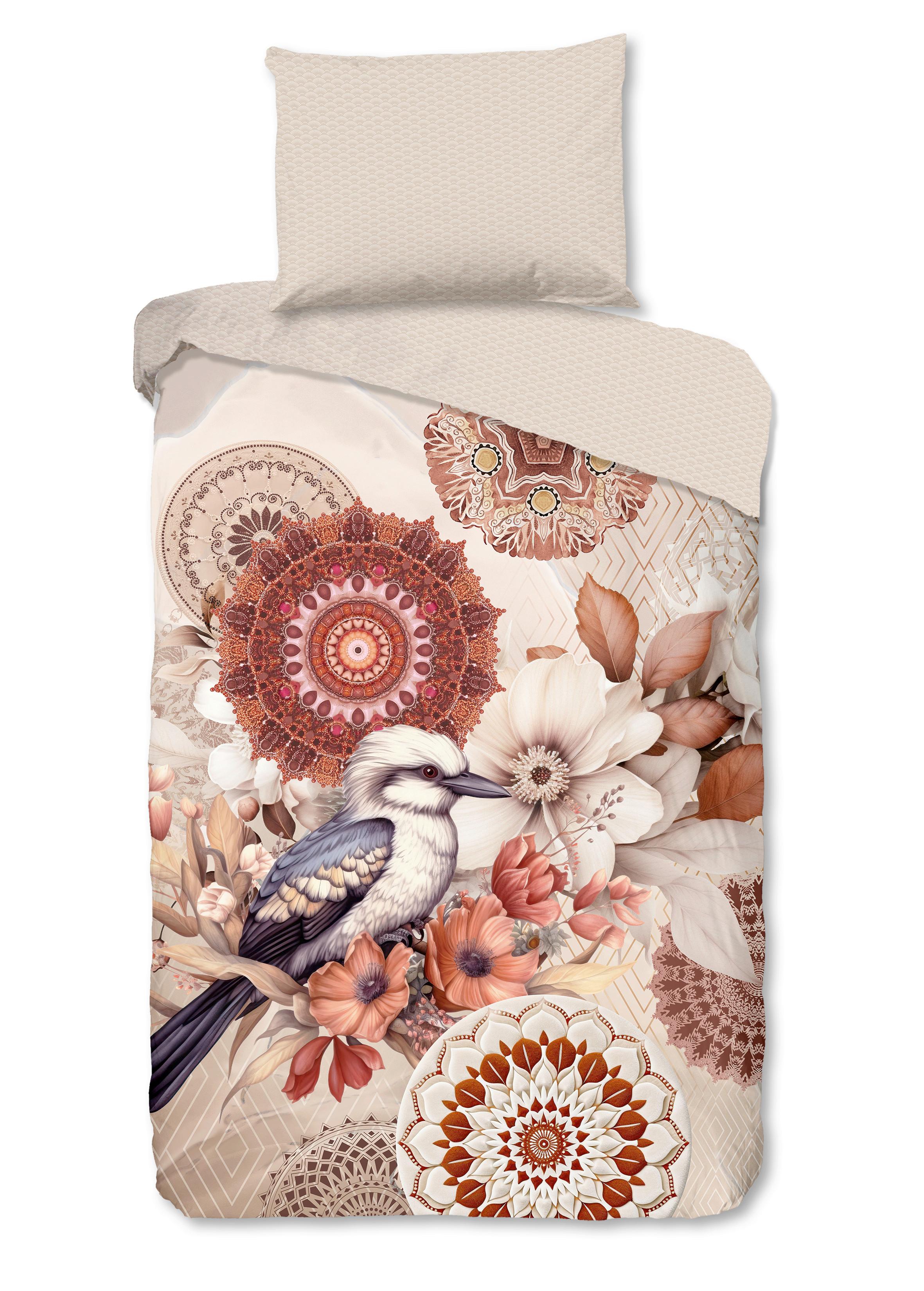 BETTWÄSCHE LUIGIO - Sandfarben/Beige, Basics, Textil (140/200cm)