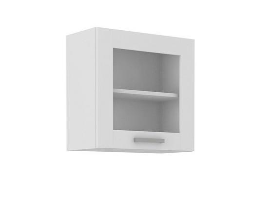 Küchenoberschrank Luisa Hg60 - Weiß, KONVENTIONELL, Glas/Holzwerkstoff (60/58/31cm) Küchenoberschrank Luisa Hg60 - Weiß, KONVENTIONELL, Glas/Holzwerkstoff (60/58/31cm)