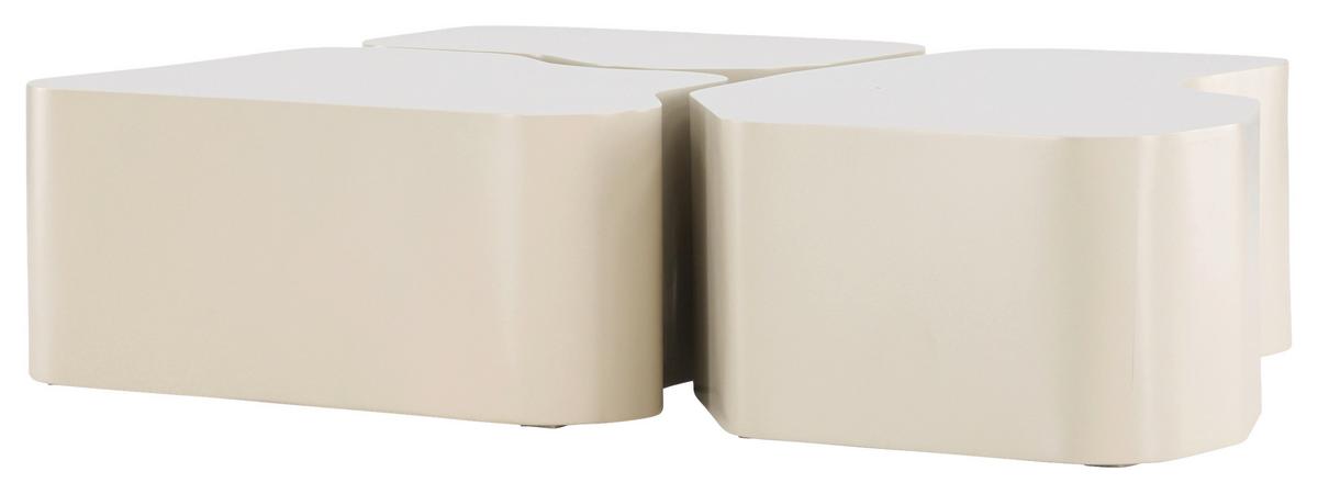 Couchtisch Norland - Beige, Design, Holzwerkstoff (92/70/30cm) - Livetastic