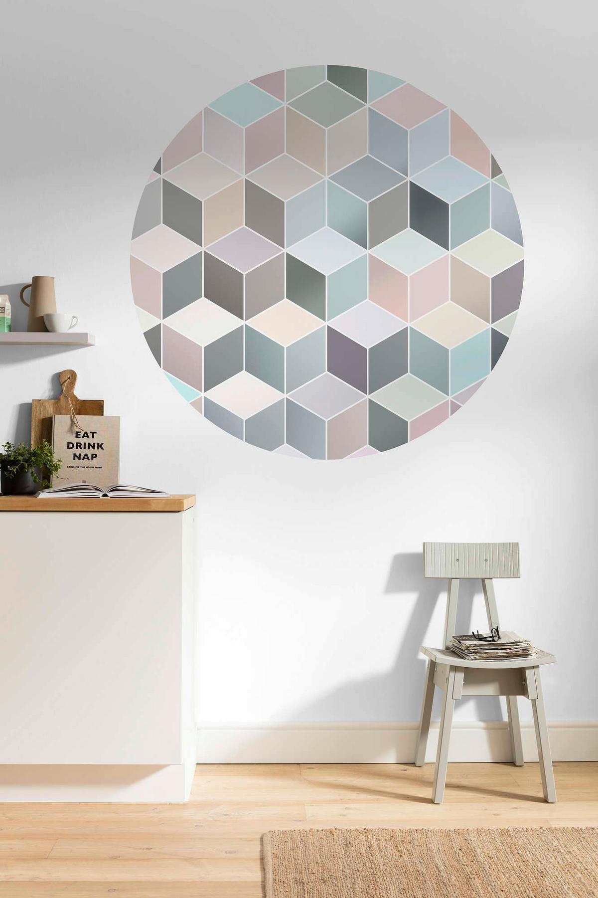 Fototapete Pastel Deluxe - Multicolor, Trend, Papier (125cm) - Komar