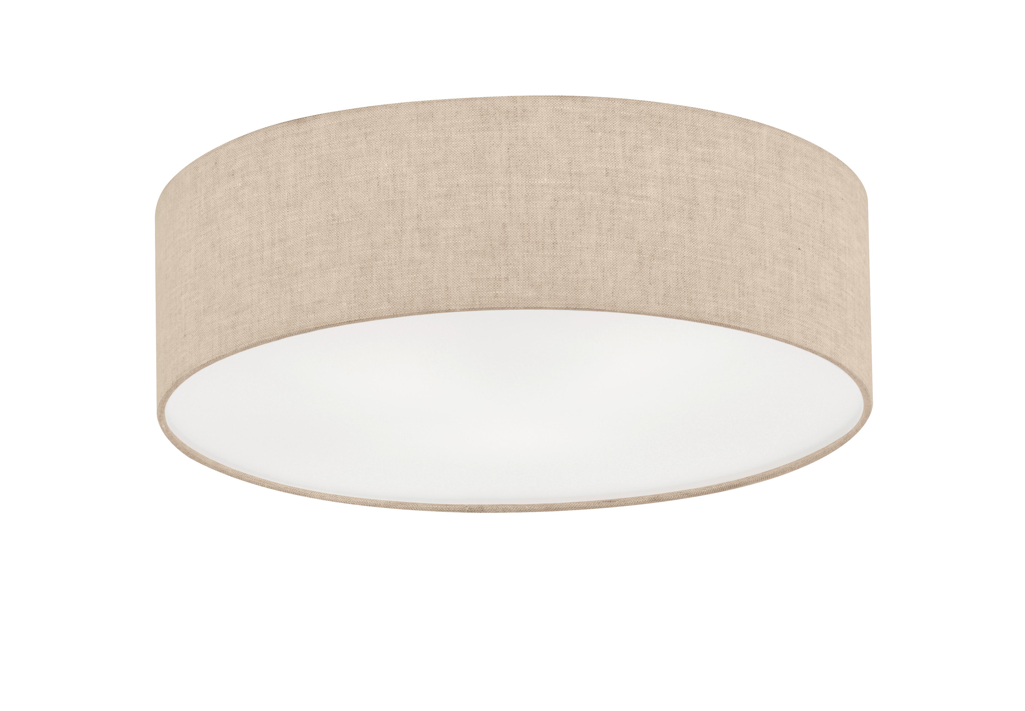 Deckenleuchte 20913 Thor - Sandfarben, Design, Textil (60/15cm) - Fischer & Honsel