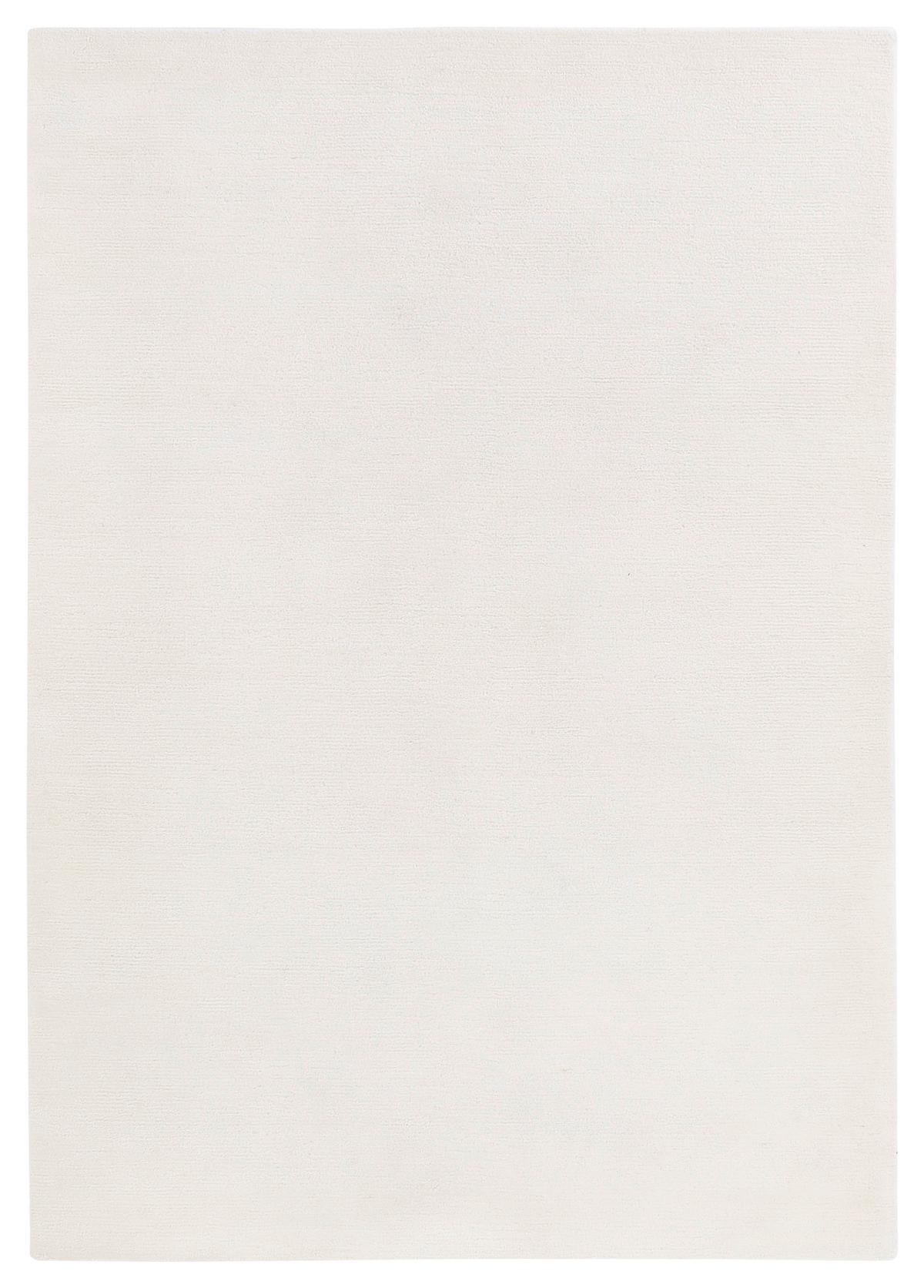 Orientalischer Webteppich Weiß Naturfaser Nepal 120x180 cm - Weiß, Basics, Textil (120/180cm) - Cazaris