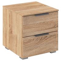 Nachtkästchen Alabama Sonoma Eiche B: 40 Cm - Alufarben/Sonoma Eiche, MODERN, Holzwerkstoff (40/42/42cm) - Rauch Möbel