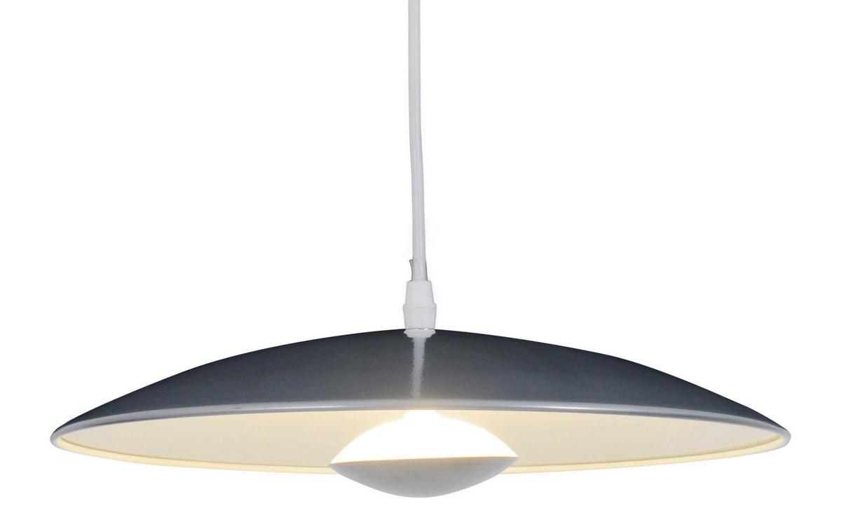 LED-Hängeleuchte Oslo H: 125 cm - Silberfarben, Design, Metall (34/125cm) - Näve