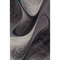 Webteppich Brilliance - Blau/Grau, KONVENTIONELL, Textil (80/150cm)