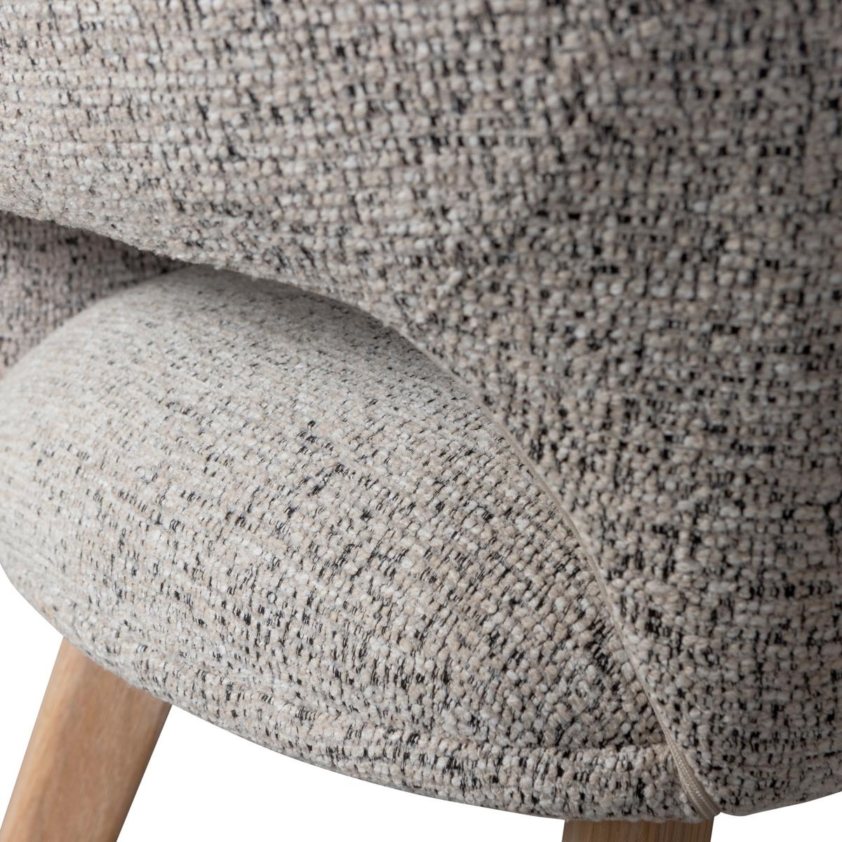 Armlehnstuhl-Set Murat Naturfarben B: 61cm - Naturfarben, MODERN, Holz/Textil (61/86/60cm) - Livetastic