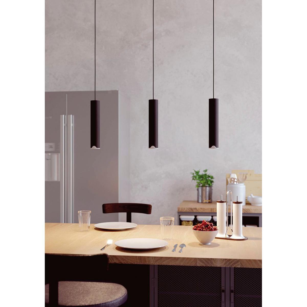HÄNGELEUCHTE BALAMORTA-Z - Schwarz, MODERN, Metall (78/110/5,5cm) - Eglo