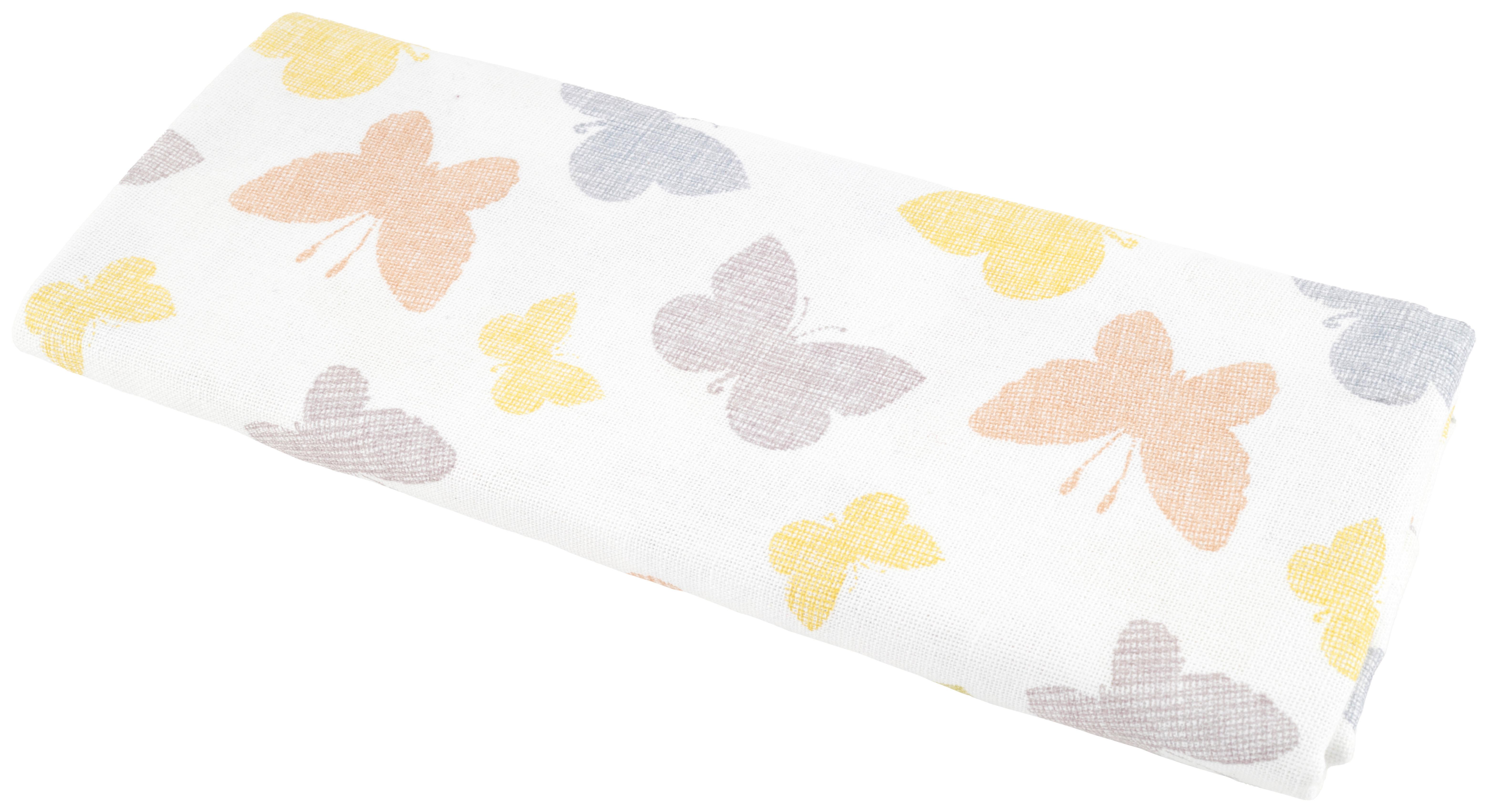 TISCHLÄUFER CLARISSA - Hellrosa/Gelb, MODERN, Textil (45/140cm) - Luca Bessoni