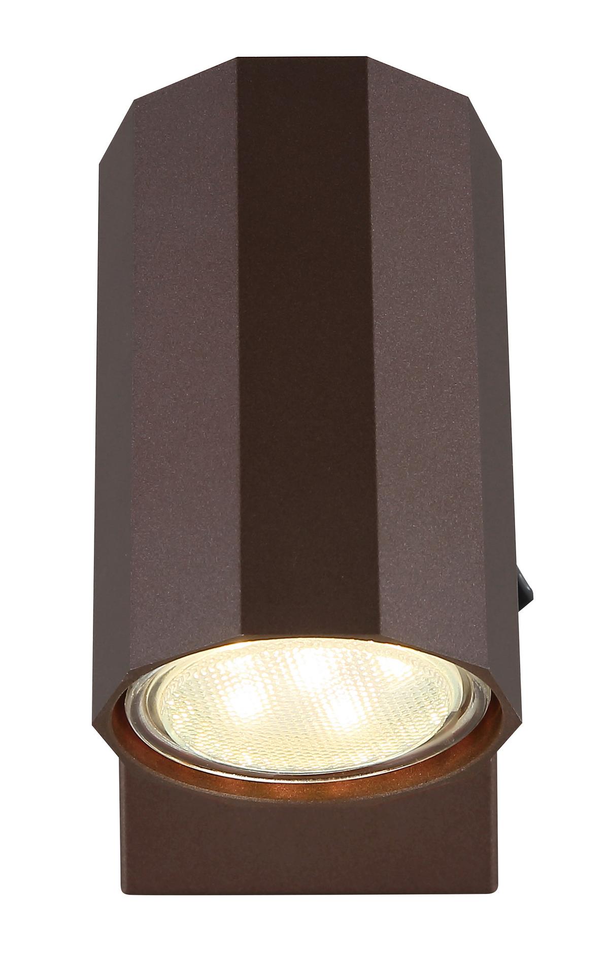 Strahler 57919-1 - Bronzefarben, Design, Metall (14/7/14,5cm) - Globo