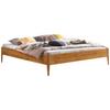 Bett Pieve, Wildeiche 140x200 Cm - Wildeiche, Basics, Holz (140/200cm) - Hasena
