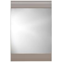 Garderobenspiegel Auris BxH: 60x90 cm Teilverrahmt Grau - Grau, MODERN (60/90/2cm) - Luca Bessoni