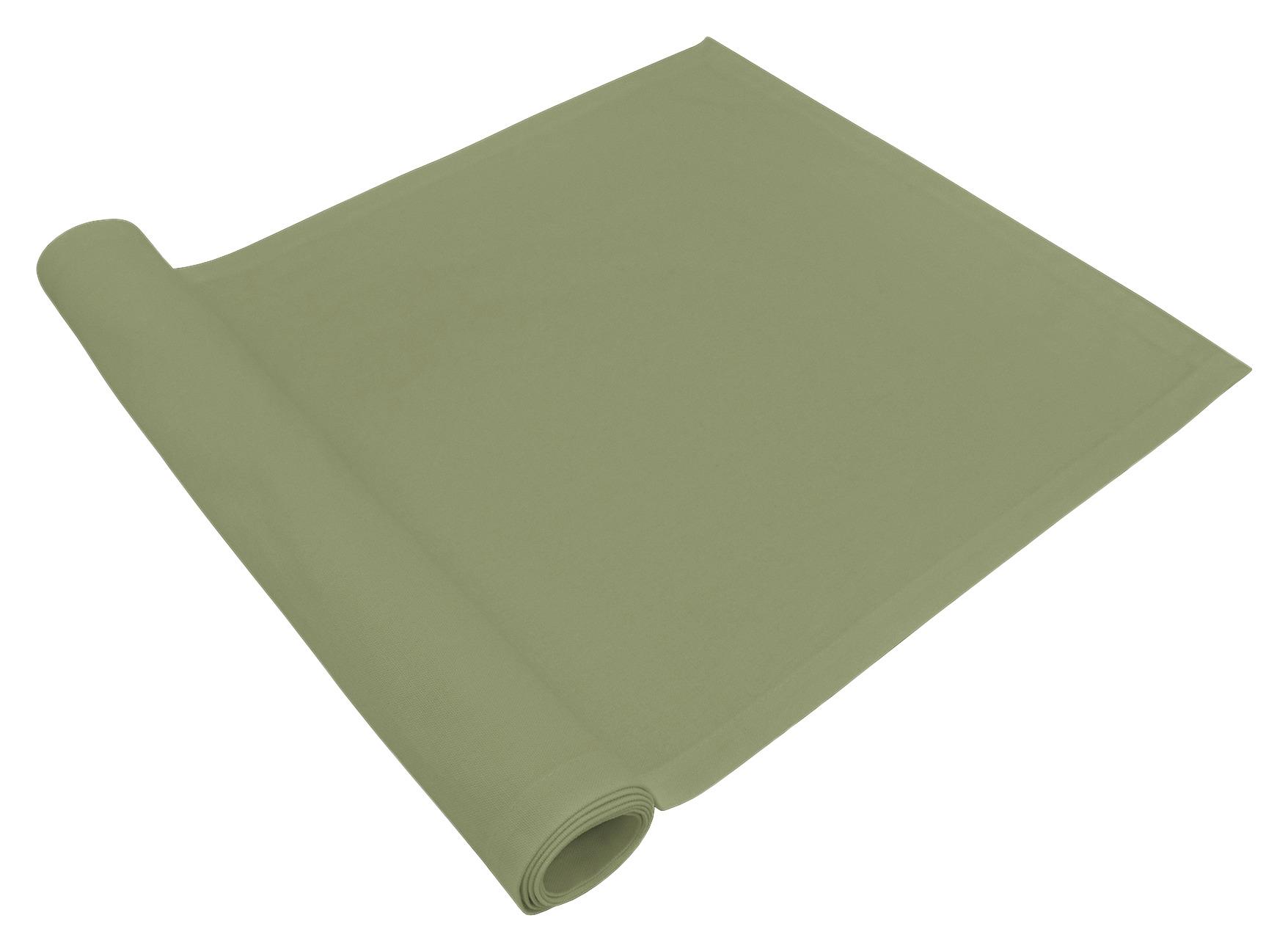 Tischläufer Alessa Olivgrün, 150x40 Cm - Olivgrün, MODERN, Textil (40/150cm) - Luca Bessoni