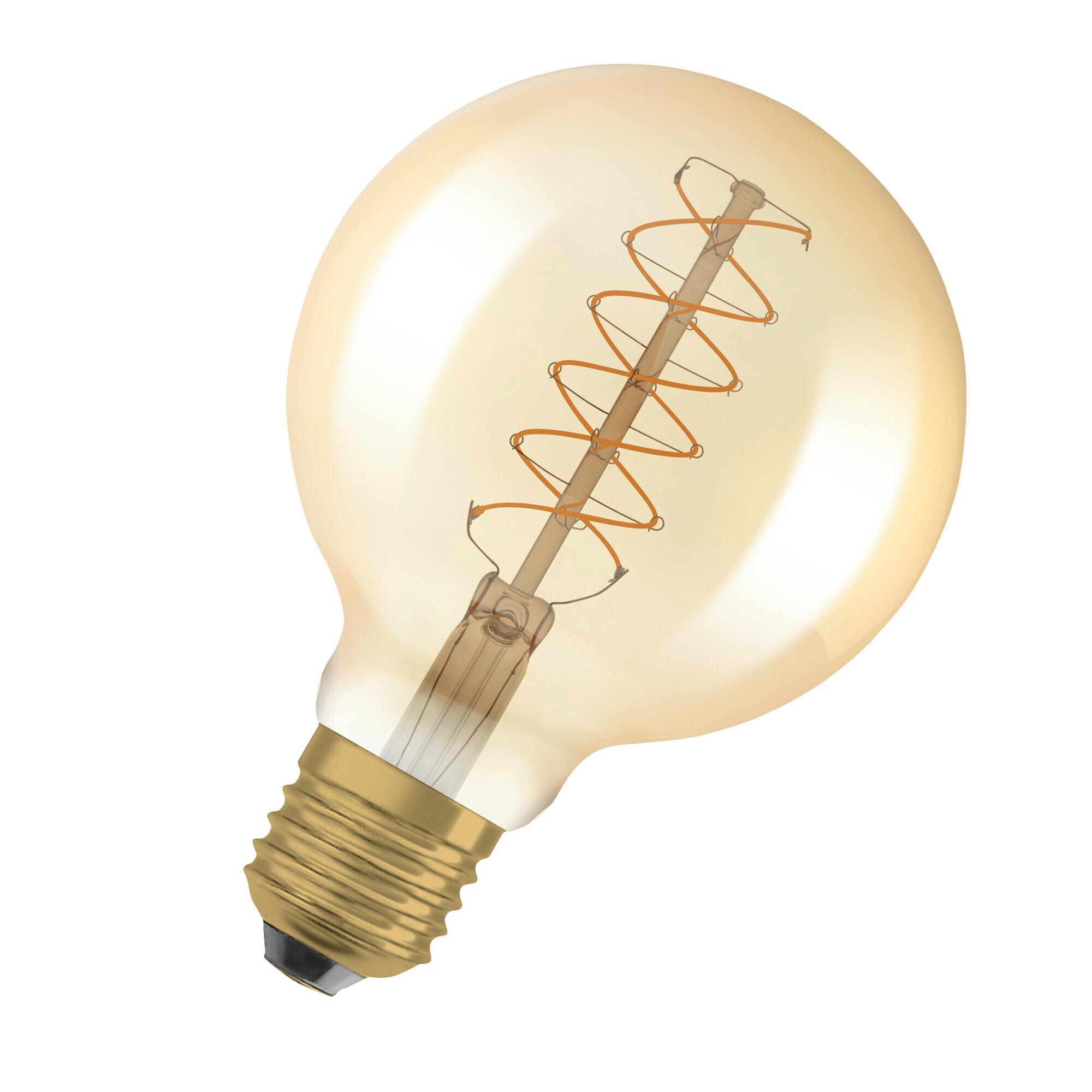 LED-Leuchtmittel Vintage 1906 Led Dim48 7w/2200 - Goldfarben, Basics, Glas (9,5/13,8cm) - Ledvance