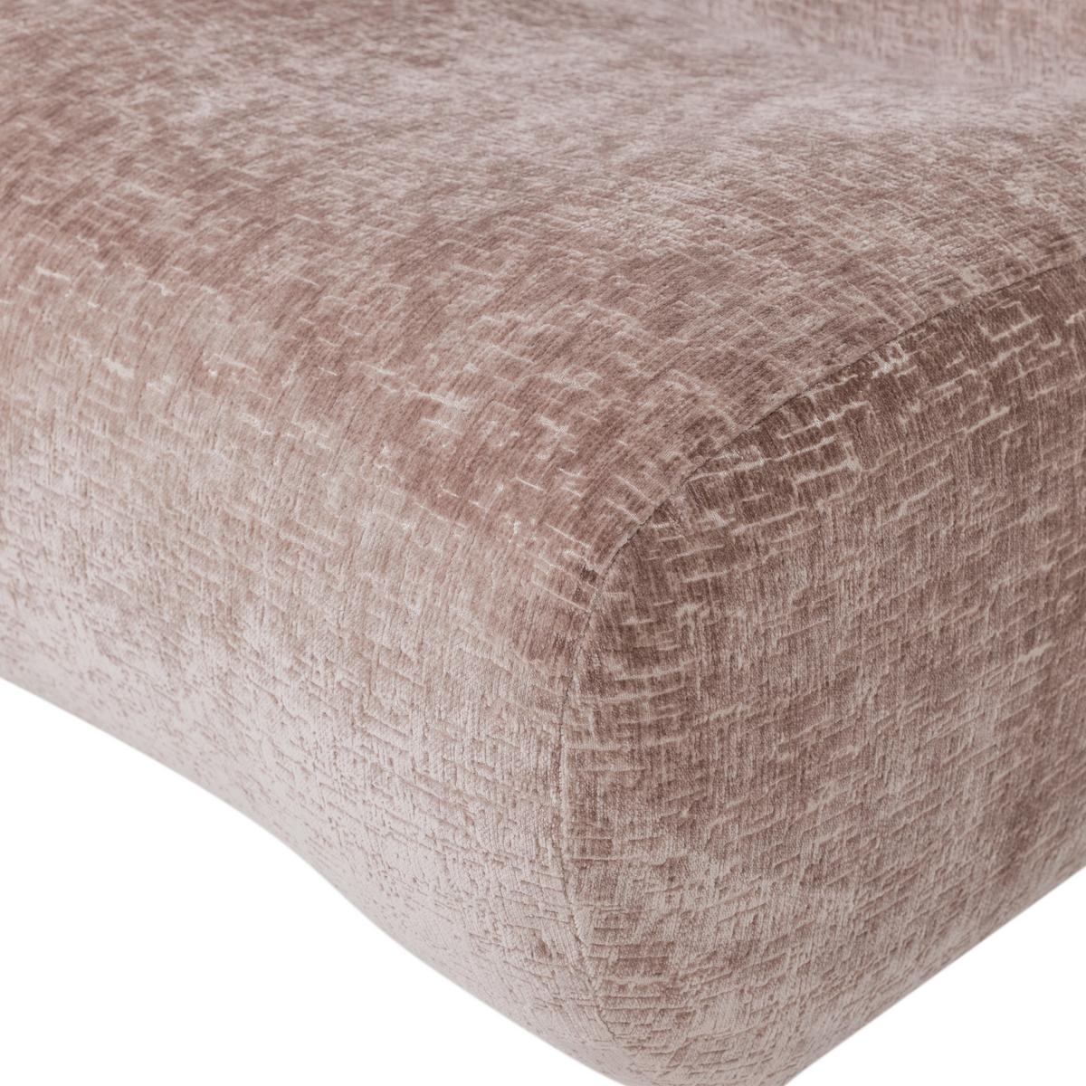 SESSEL Nomu Hellrosa B: 76cm - Hellrosa, MODERN, Textil (76/74/92cm) - Livetastic