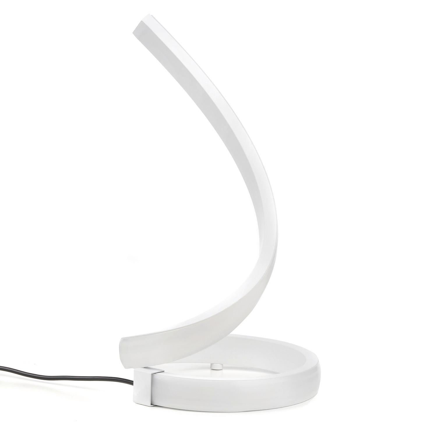 LED-Tischleuchte 5009/Lb - Weiß, Design, Metall (16/16/32cm)
