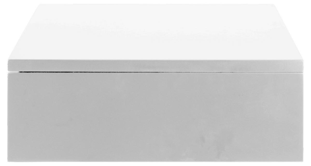 NOČNÍ STOLEK AVIGNON - bílá, Moderní, kompozitní dřevo (37/13/32cm) - MID.YOU