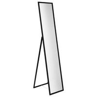 Spiegel Jan Schwarz B: 36cm - Schwarz, Trend, Glas/Holzwerkstoff (36/156cm)