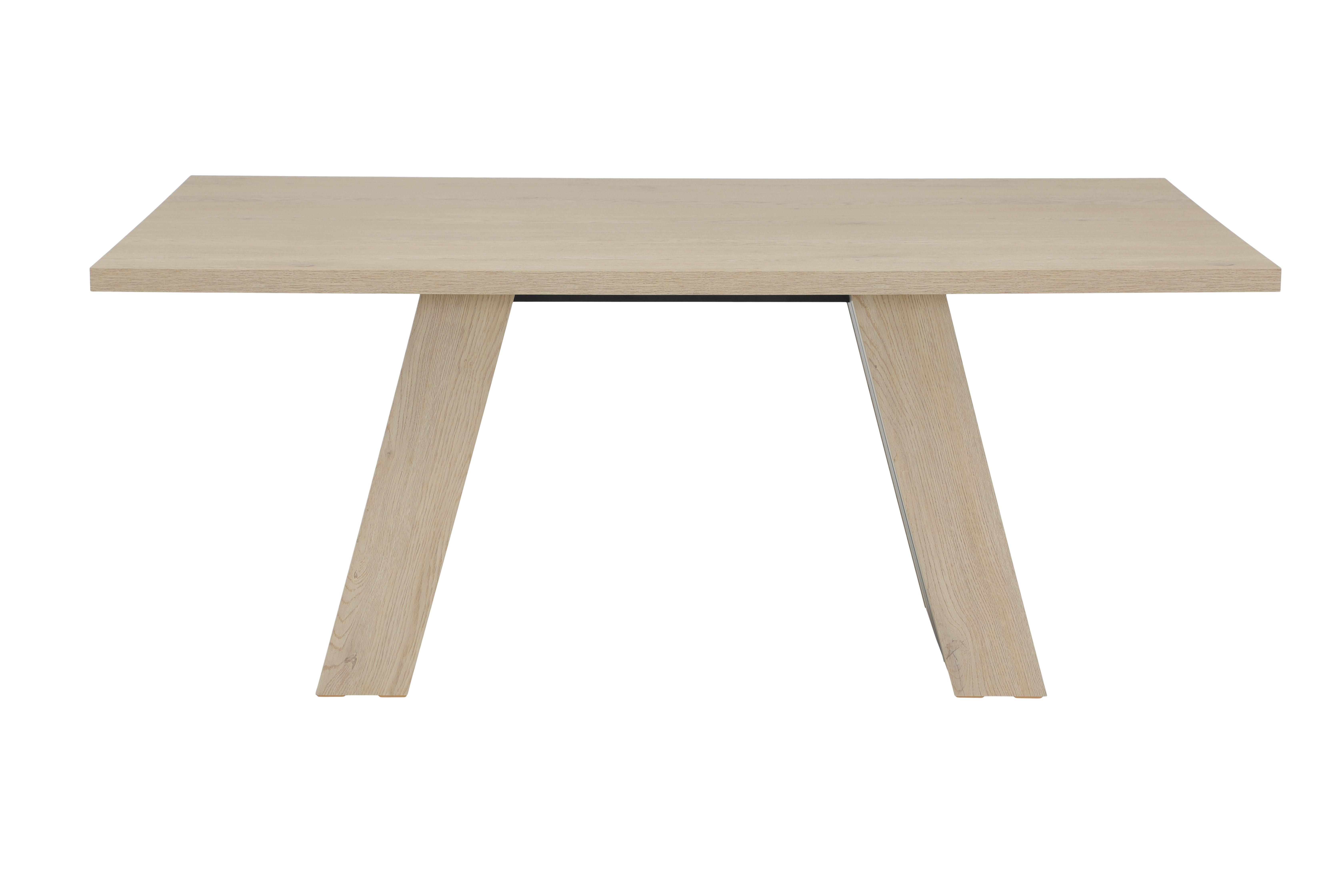 Esstisch Tindari T - Eichefarben/Schwarz, MODERN, Holzwerkstoff (100/180/76cm) - MID.YOU