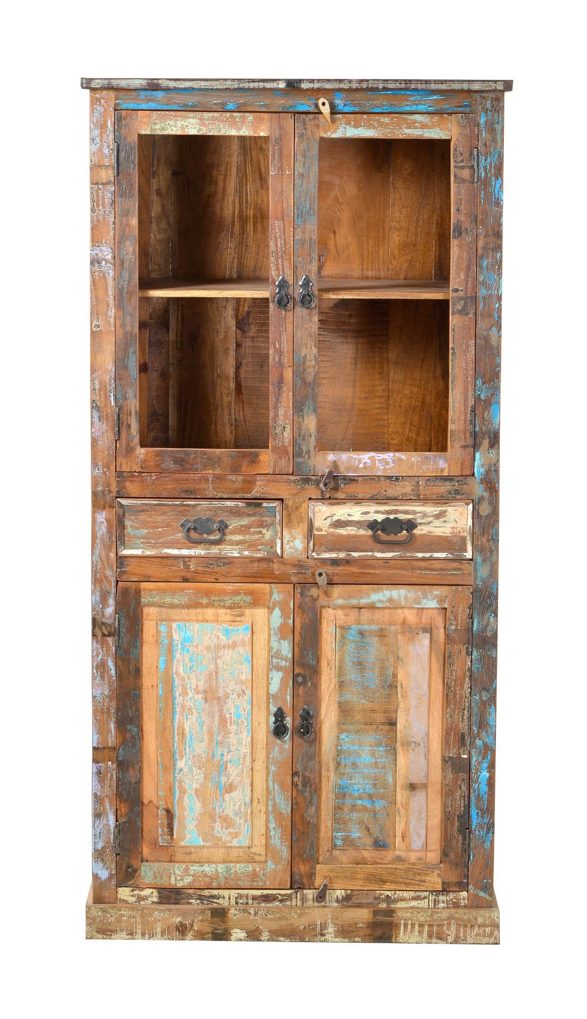 VITRINE Multicolor B: 90cm - Multicolor, Design, Holz (90/180/40cm) - MID.YOU