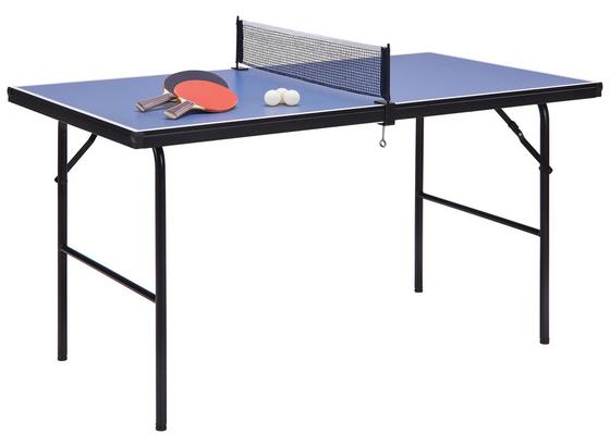 Tischtennisset Mini Tsm18 - Blau, Kunststoff/Metall (137/76/76cm) Tischtennisset Mini Tsm18 - Blau, Kunststoff/Metall (137/76/76cm)