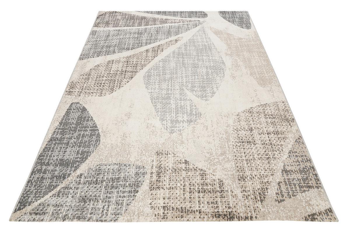 Outdoor-Teppich Beige Leaf 120/170 cm - Beige, KONVENTIONELL, Textil (120/170cm) - Esprit