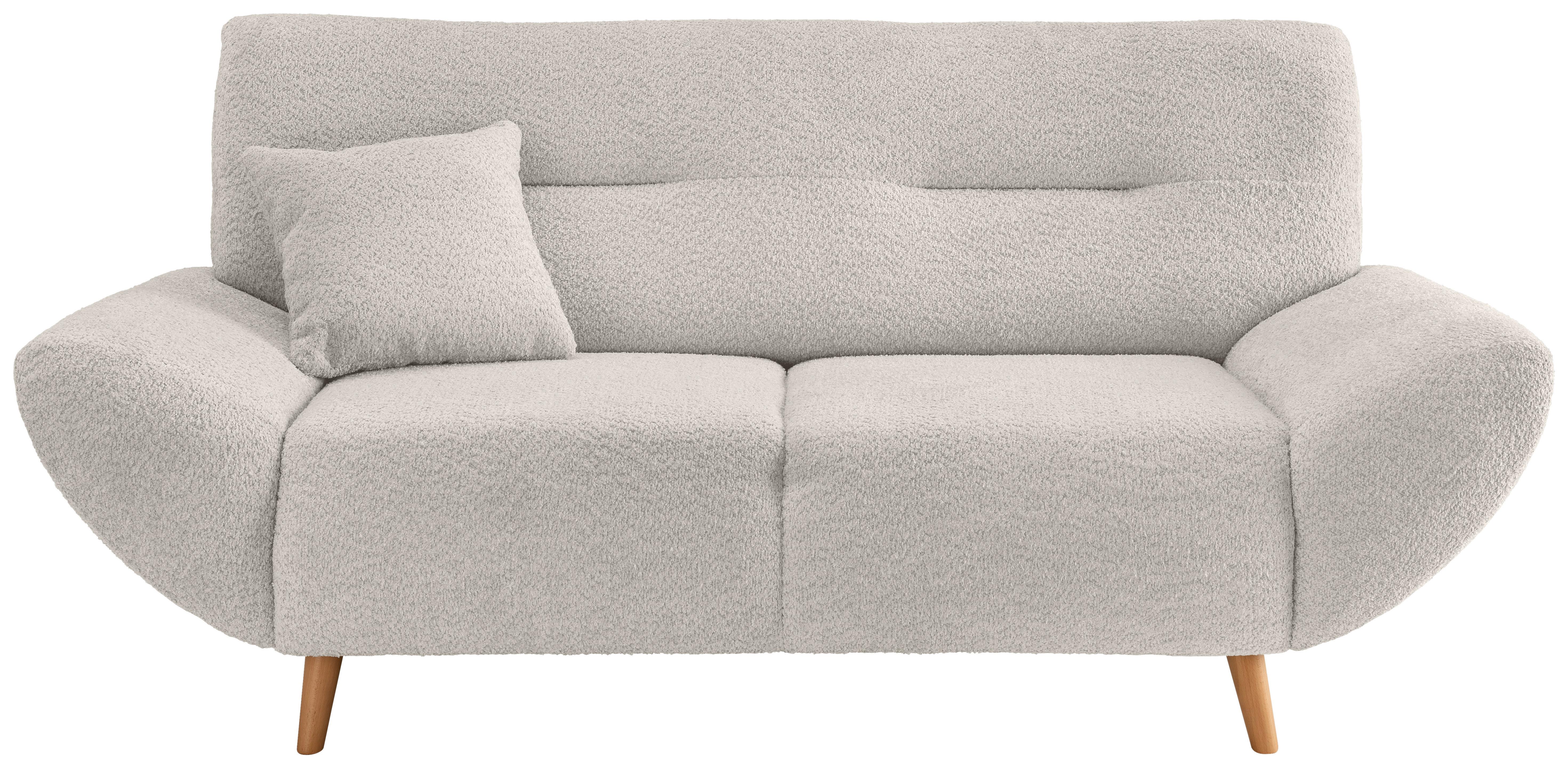 2-Sitzer-Sofa Frago, Weiß B: 173 cm - Wildeiche/Weiß, KONVENTIONELL, Textil (173/81/90cm) - MID.YOU