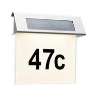 Led Außenleuchte 0,2 Watt, Edelstahl - Edelstahlfarben/Weiß, Basics, Metall (23/22/6cm) - Paulmann