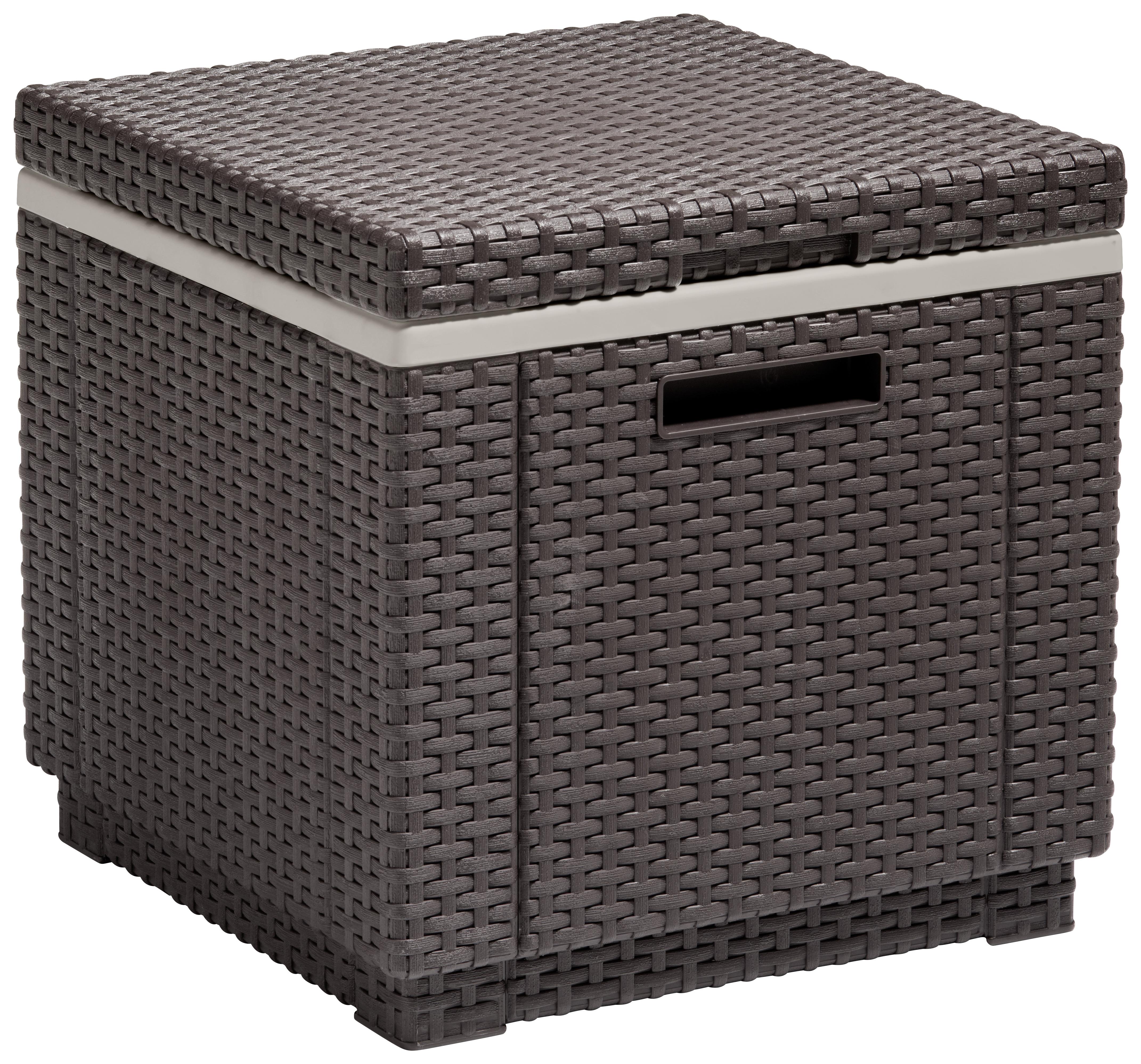 Kühlbox 40 Liter Ice Cube, Braun - Braun, MODERN, Kunststoff (42/41/42cm) - Allibert