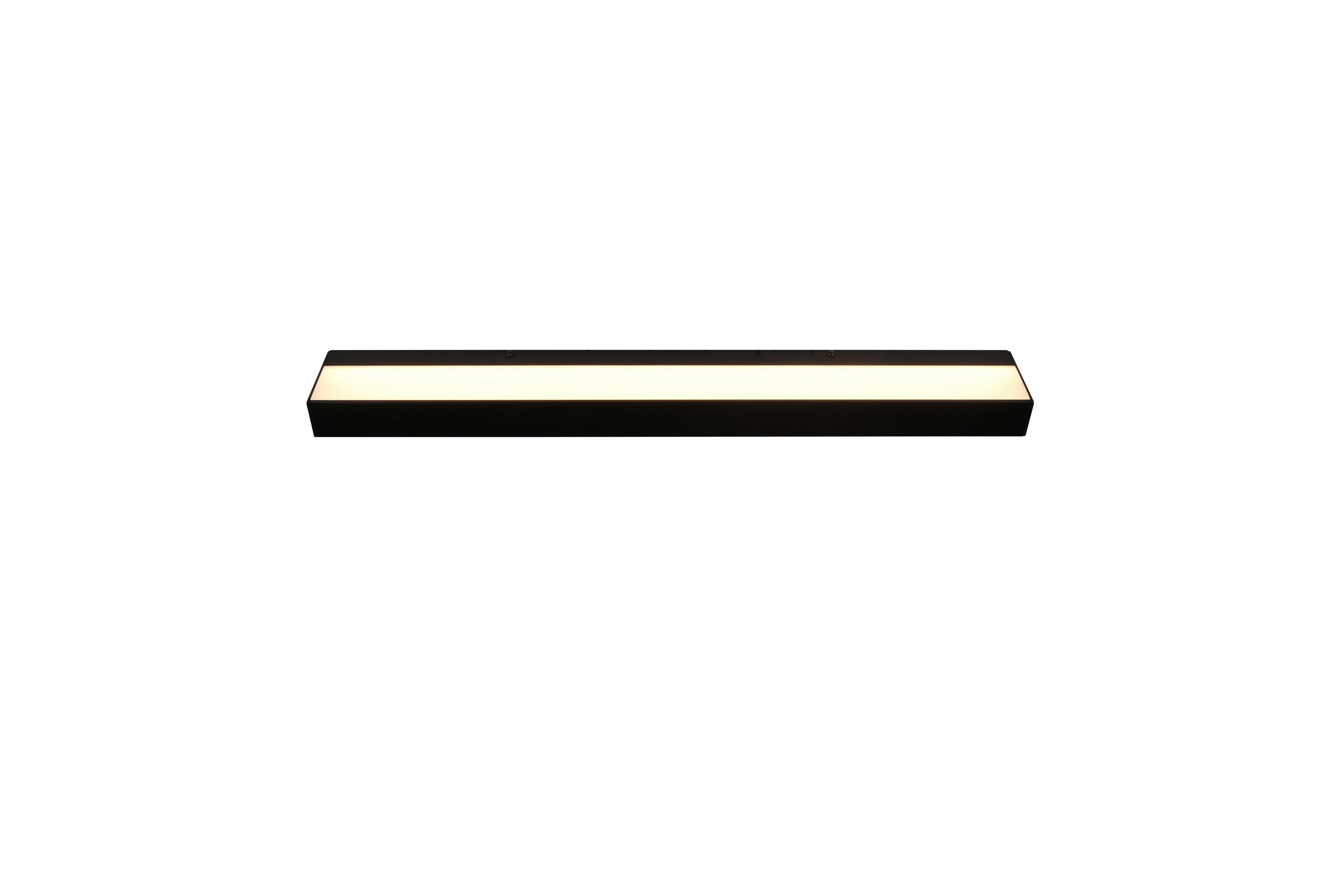 LED-Wandleuchte 283916032 Rocco - Schwarz/Weiß, Basics, Kunststoff/Metall (3,6/60/8cm) - Trio Leuchten