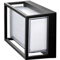 AUSSENWANDLEUCHTE 2528000441696 MERGA - Anthrazit, KONVENTIONELL, Metall (24/14,5/10cm)