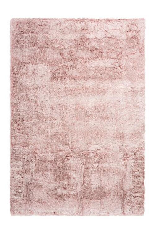Hochflor Teppich Rosa Tender 80x150 cm - Rosa, Design, Textil (80/150cm) - Kayoom