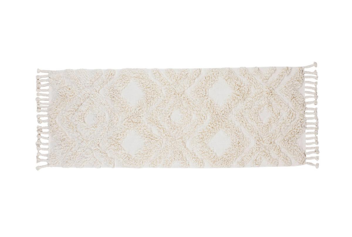 Hochflorteppich Hilma - Weiß, LIFESTYLE, Textil (200/70cm) - P & B