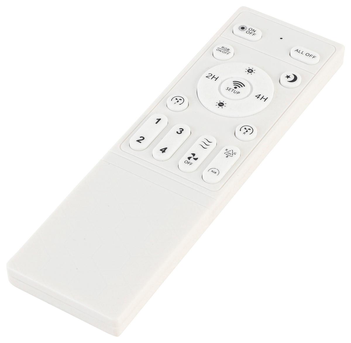 Stropné svietidlo Vin, P/V: 46/16cm, biela - biela, Konventionell, kov/plast (46/16cm) - Modern Living