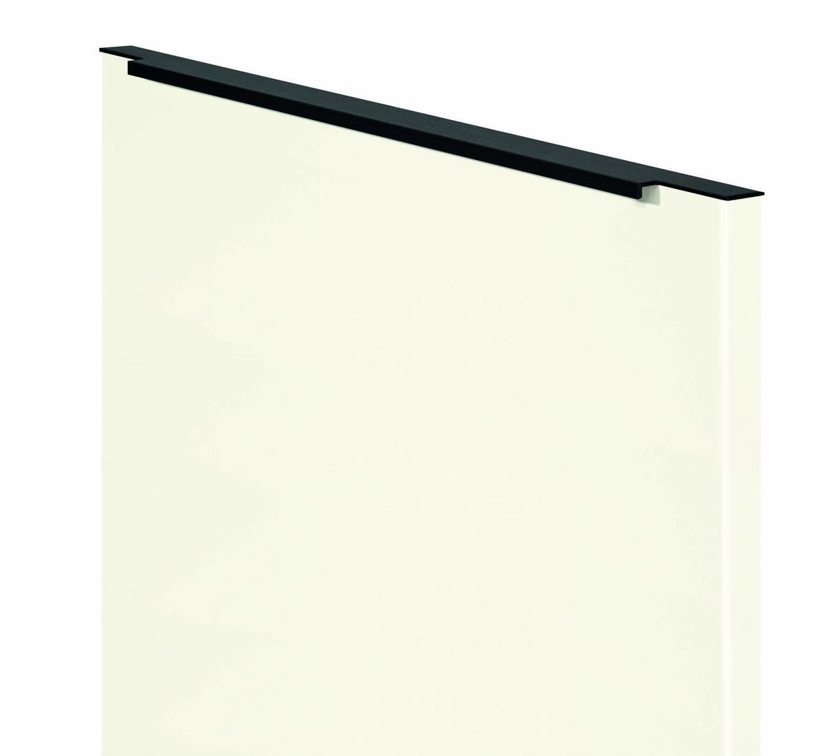 Griffleiste Schwarz Griffe - Schwarz, MODERN, Metall - Vertico